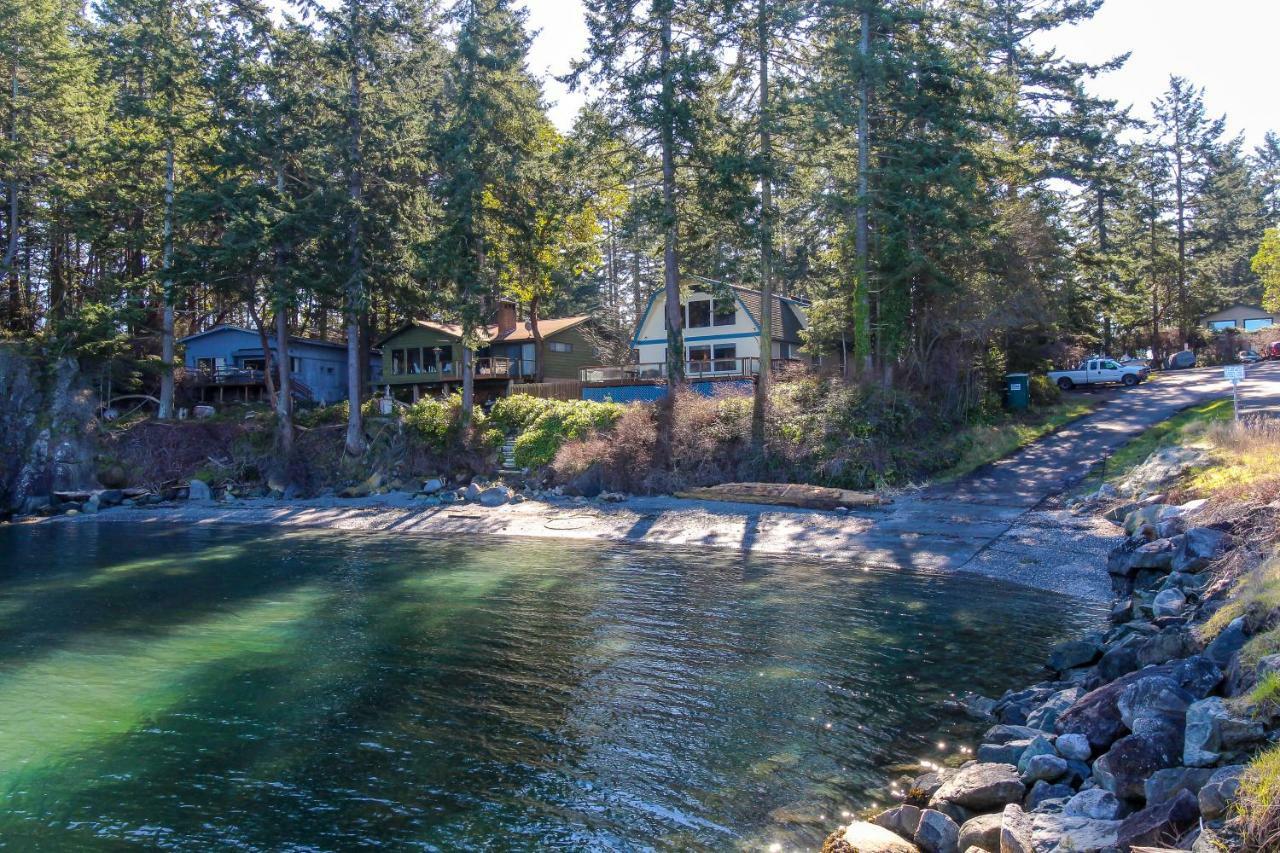 Lopez Island Hunter Bay Waterfront Home Exterior foto