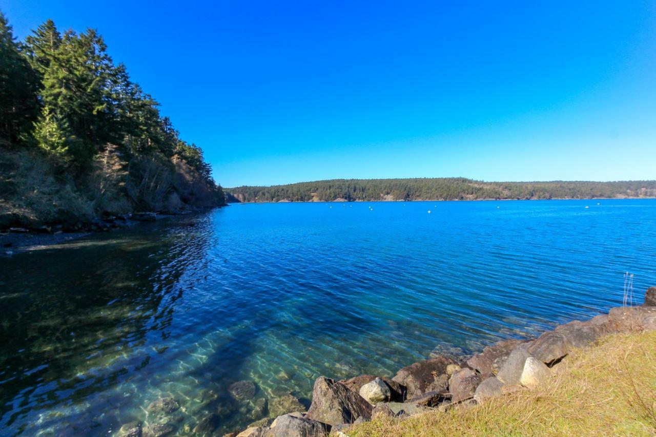 Lopez Island Hunter Bay Waterfront Home Exterior foto
